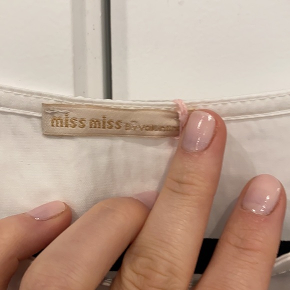 NWT Hammered effect white shirt made in Italy XS - Picture 2 of 6